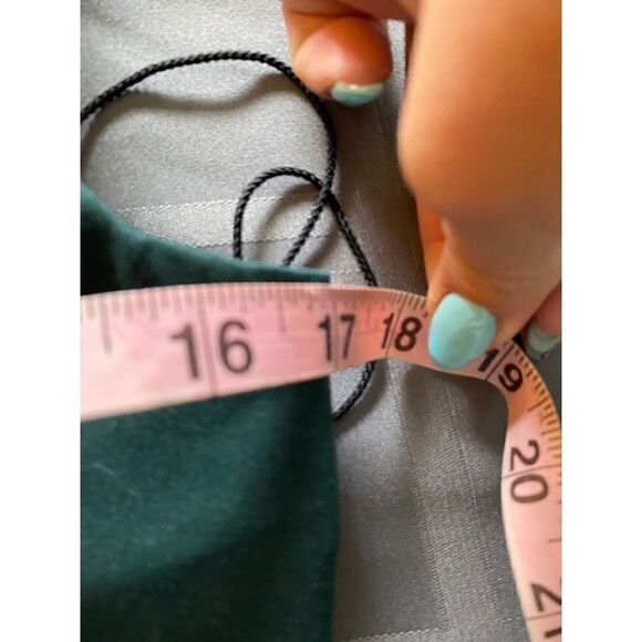 Renaissance Corset Bodice Stays in Dark Green Linen - Picture 9 of 9